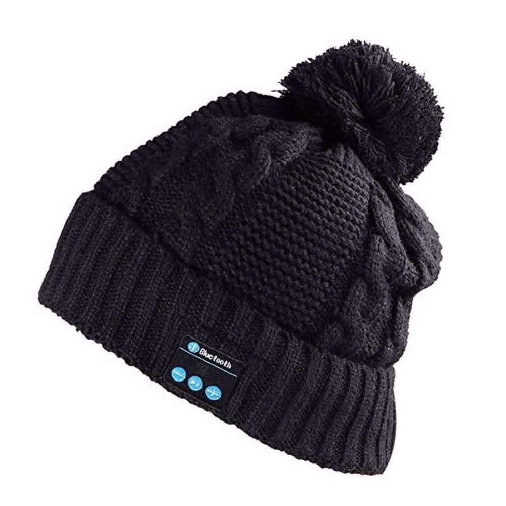 Bluetooth Pom-Pom Beanie - Assorted Colors